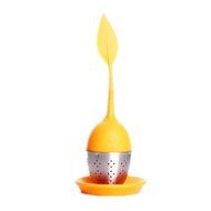 RuiChy Stainless Steel Tea Infuser Strainer with Silicone Leaf Lid N2