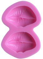 BleuMoo 3D Lips Silicone Fondant Mould Cake Decorating Chocolate Baking Mold Tool N4