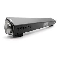 Jumphigh Bluetooth Small TV Sound Bar with 3.0 Channel Wireless Subwoofer Stereo Speaker (Silver) N2