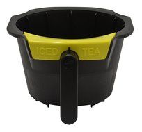 Wilbur Curtis Brew Cone Assembly Tropical Tea with Yellow Splash Pocket Strainer - Commercial-Grade Brew Basket...