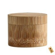 OLizee&trade; Natural Wooden Tea Container Tea Canister Tea Storage Caddy(Paulownia)