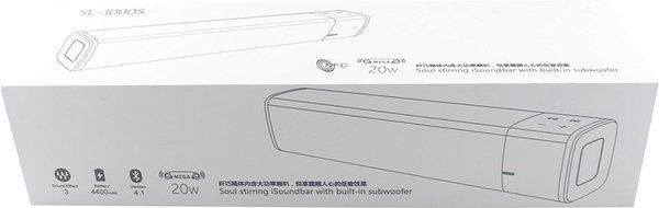 HomeBot NFC Bluetooth Speaker,Portable Wireless Speaker with Rechargeable Battery 4400mAh,Soul Stirring iSoundBar...