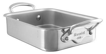 Mauviel M'Mini - SS Rectangular roasting pan - 7.1 x 3.9 x 1.8