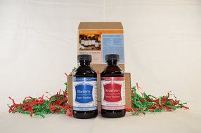 Gift Pack,Blueberry and Strawberry Bakery Emulsions,4oz ea