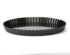 Tosnail Nonstick 11 Inch Quiche Pan, Tart Pie Pan with Removable Loose Bottom N2