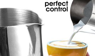 My Pitcher Measuring | Professional 18/8 Stainless Steel Measuring Cup Milk Frothing Pitcher with Measurement... N2