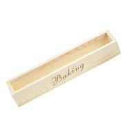 Amgate Rectangular Baking Cookies Shaping Box Biscuit Mold N3