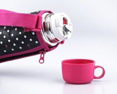 Tiger Thermal Flask Stainless Steel Bottle "Sahara" 2-Way Pink 0.8L MBO-D080-P N2