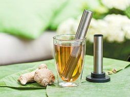AdHoc Stainless Steel Tea Stick with Stand - Infuser / Steeper / Strainer