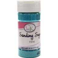 CK Products 78-505T Cake Decorating Sanding Sugar Bottle, 4 oz, Teal