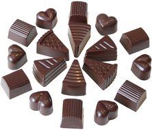 Le Silicone, Set of 3 Silicone Chocolate and Candy Molds N4