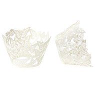 Derker 50 Pcs Laser Cut Cupcake Collars Butterfly Cupcake Wrappers Wraps Wedding Birthday Baby Shower Party Cupcake... N7