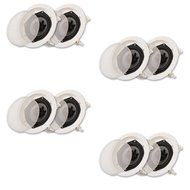 Acoustic Audio CS-IC52-4PR 200 Watt 5.25" 2-Way Home Theater In-Wall/Ceiling Speakers (4-Pair)