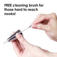 CAKE DECORATING KIT &ndash; Full Set with Pastry Bag, Piping Bags and Tips and FREE Cleaning Brush &ndash; 5 Large Popular... N7