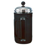 GROSCHE Fino 34 oz. 1000ml Glass French Press with Thermal Insulated Neoprene Sleeve for Warmth and Protection... N3
