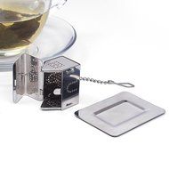 Hot 1pcs Stainless Steel Loose Leaf Tea Strainer Herbal Infuser Spice Strainer Mesh Filter (Bird) TEAI-E N3