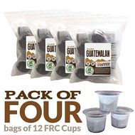 Ethiopian Yirgacheffe OFT Coffee, 48 ct. FRC Cups, Fresh Roasted Coffee LLC. N12