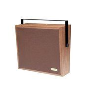 VALCOM VC-V-1027C 1W/1Way Bi-Direct Speaker, Dark Brown White Box