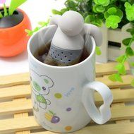 Silicone Infuser Loose Tea Leaf Strainer Herbal Spice Filter Diffuser for Teapot Teacup Mugs N3