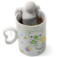 Silicone Infuser Loose Tea Leaf Strainer Herbal Spice Filter Diffuser for Teapot Teacup Mugs N4