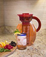 Primula Iced Tea Brewer - Spacious and Innovative Infusion Chamber - 100% BPA, PVC, Phthalate, and Lead Free -... N3