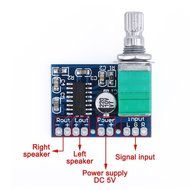 Puuli PAM8403 Ultra Small 5V Mini Power Amplifiers Audio Amplifier Digital Ampli Board Support USB Power 2 Channel... N2
