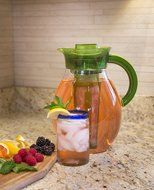 Primula Iced Tea Brewer - Spacious and Innovative Infusion Chamber - 100% BPA, PVC, Phthalate, and Lead Free -... N6
