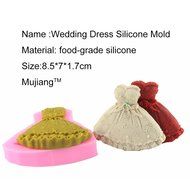 DIY Fondant Cake Lace Mold Baby Clothes Washing Line Silicone Molds Sugar Craft Mold Cake Decorating Ct394 N10