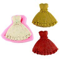 DIY Fondant Cake Lace Mold Baby Clothes Washing Line Silicone Molds Sugar Craft Mold Cake Decorating Ct394 N11