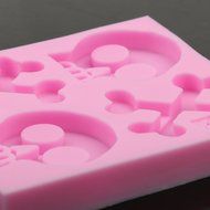 Punk Skeleton Skull Bone Silicone Cake Mould Baking Fondant Sugar Craft Halloween Wedding Birthday Party Home... N2