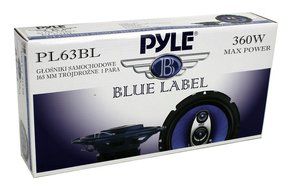 Pyle PL63BL 6.5-Inch 360W Three-Way Speakers (Pair) N2