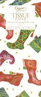Entertaining with Caspari Birch Silver Tissue Paper, Package of 4 Sheets N3