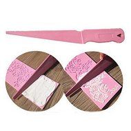 Sher Plastic Lace Scraper Paste Cutter Cake Mold Sugarcraft Cake Decoration Tools N3