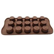 Fanhesheng Silicone Concentric circles Shaped Baking Molds for Chocolate Candy Molds, Ice Molds, Silicone Molds... N2