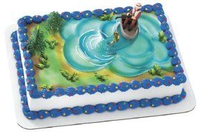 Fishing Action Set Cake Decorating Kit (4 Pieces)