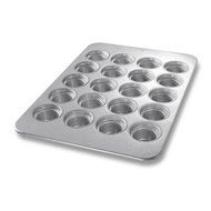 Chicago Metallic 44555 Glazed Aluminum Large-Crown 20 Cup Muffin Pan
