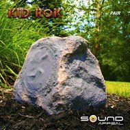 KiD RoK Outdoor Rock Speaker Grey Slate by Sound Appeal N2
