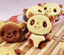Yunko High Quality Plastic Panda Fondant Cookies Cutter N4