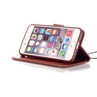 iPhone 7 Case,PHEZEN Embossed Flower Butterfly PU Leather iPhone 7 Wallet Case [Magnetic Closure] [Credit Card... N48