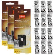 Melitta Perfect Clean Coffee Machines Descaler Cleaning Tablets (Pack of 12)