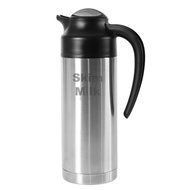 Service Ideas S2SN100SMET Steelvac Carafe, NSF, "Skim Milk" Etched, 1 L