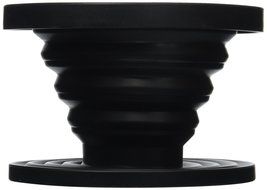 William Bounds 08296 Sili Gourmet Silicone Collapsible Coffee Filter Holder, Red N4