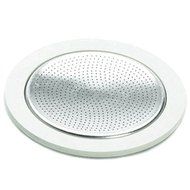 Bialetti Replacement Gasket &amp; Filter for 6 Cup Espresso Maker (Bundle of 2)