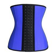 Women's 14 Steel Bone Solid Latex Sports and Fitness Waist Trainer Cincher N8
