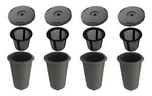 Coffee Makers Parts &amp; Accs (4) My K-Cup Reusable Coffee Filter Refillable Holder for Keurig