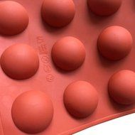 Always Your Chef 15-Cavity Silicone Small Dome Chocolate Candy Making Molds, Mini Baking Cups for Cupcake, Jello... N2