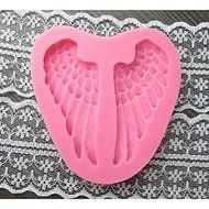Sher A Pair of Wing Baking Fondant Cake Mold,L7cmW7.5mH1cm N2