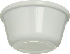 Carlisle S28002 Melamine Smooth Ramekin, 3-Ounce Capacity, 1.43" Height, White (Case of 48) N4