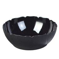 Carlisle 691703 9.8 Qt. Black Petal Mist Bowl