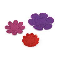 Kizmos Flower Tools Silicone Trivet Set N9